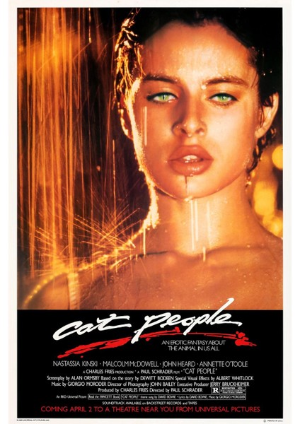 Cat People (1982) 1 (Folyo / Afiş / Poster) 2084 ( 35 cm x 50 cm )