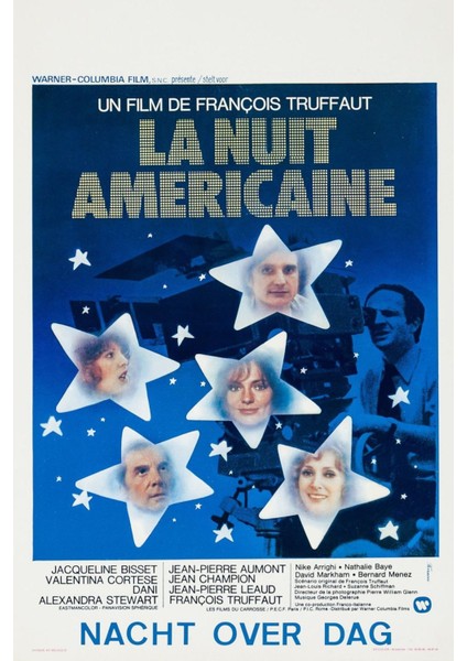Day For Night (1973) (Folyo / Afiş / Poster) 2339 ( 35 cm x 50 cm )