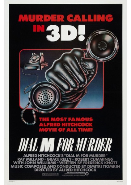 Dial M For Murder (1954) 1 (Folyo / Afiş / Poster) 2462 ( 35 cm x 50 cm )