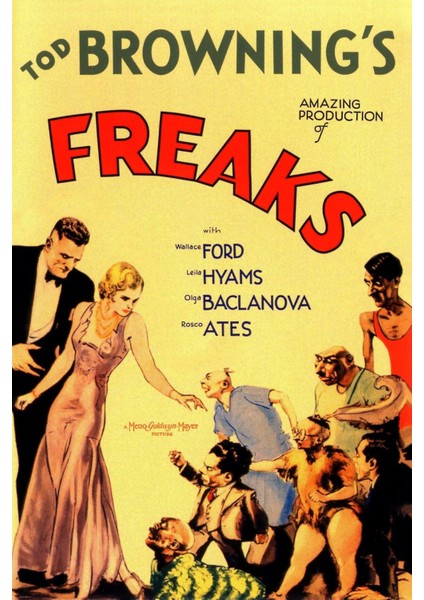 Freaks (1932) (Folyo / Afiş / Poster) 2913 ( 35 cm x 50 cm )