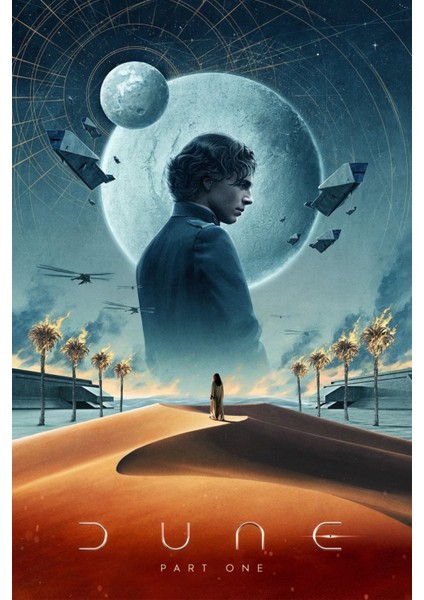 Dune (2021) 0001 (Folyo / Afiş / Poster) 2609 ( 35 cm x 50 cm )