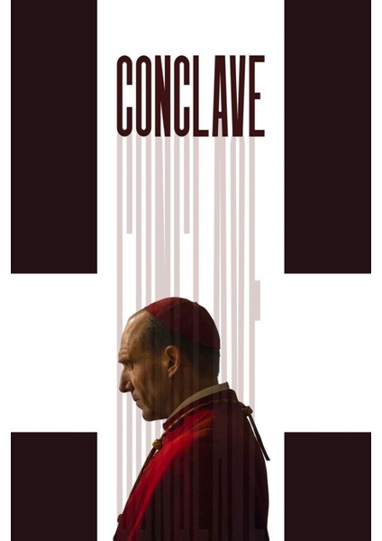 Conclave (2024) 0004 (Folyo / Afiş / Poster) 2218 ( 35 cm x 50 cm )