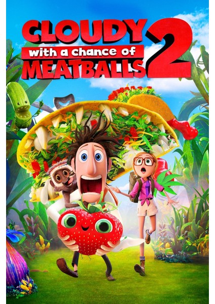 Cloudy With A Chance Of Meatballs 2 (2013) 1 (Folyo / Afiş / Poster) 2182 ( 35 cm x 50 cm )