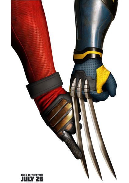 Deadpool & Wolverine (2024) 0010 (Folyo / Afiş / Poster) 2357 ( 35 cm x 50 cm )