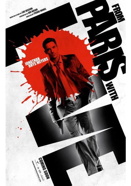 From Paris With Love (2010) 2 (Folyo / Afiş / Poster) 2957 ( 35 cm x 50 cm )