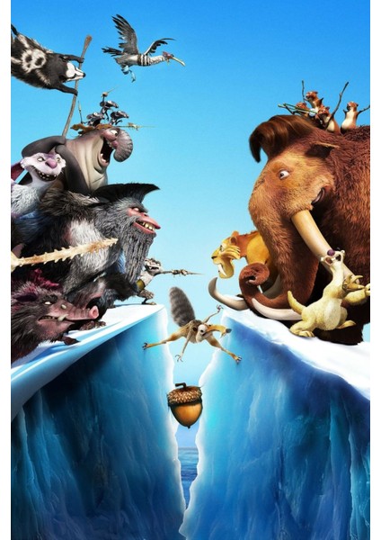 Ice Age Continental Drift (2012) (Folyo / Afiş / Poster) 3696 ( 35 cm x 50 cm )