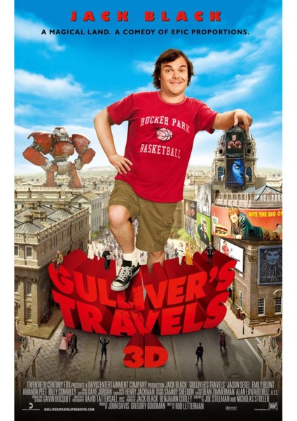Gulliver's Travels (2010) 1 (Folyo / Afiş / Poster) 3264 ( 35 cm x 50 cm )