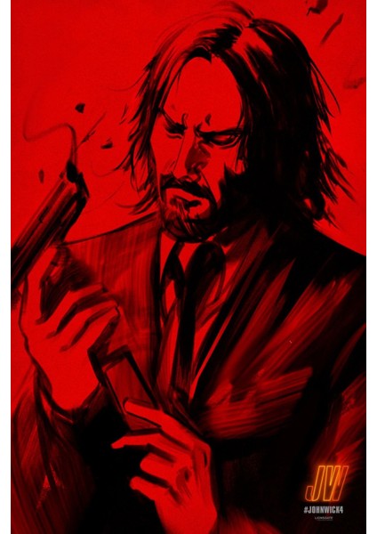 John Wick Chapter 4 (2023) 0003 (Folyo / Afiş / Poster) 3973 ( 35 cm x 50 cm )