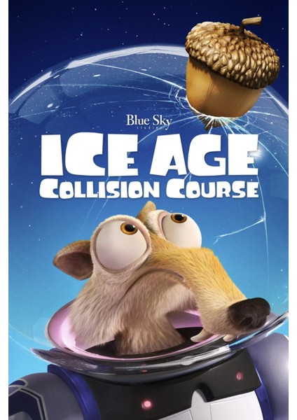 Ice Age Collision Course (2016) 7 (Folyo / Afiş / Poster) 3694 ( 35 cm x 50 cm )