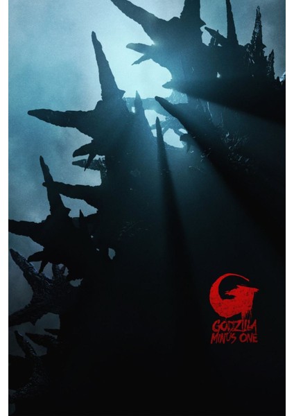 Godzilla Minus One (2023) 0004 (Folyo / Afiş / Poster) 3118 ( 35 cm x 50 cm )