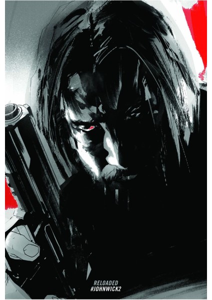 John Wick Chapter 2 (2017) 0010 (Folyo / Afiş / Poster) 3949 ( 35 cm x 50 cm )