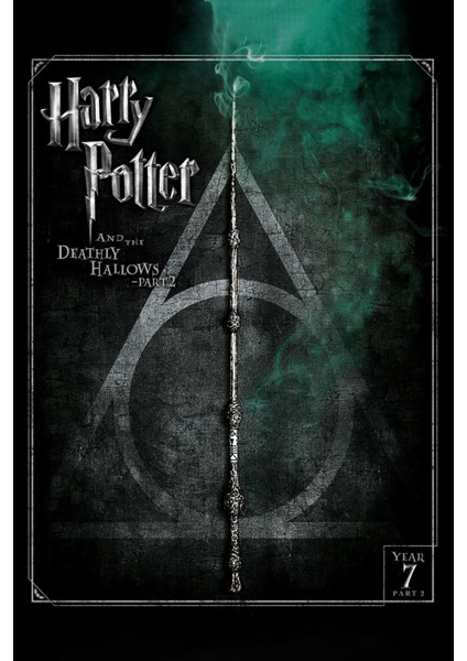 Harry Potter And The Deathly Hallows Part 2 (2011) 2 (Folyo / Afiş / Poster) 3360 ( 35 cm x 50 cm )