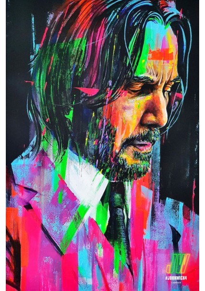 John Wick Chapter 4 (2023) 0017 (Folyo / Afiş / Poster) 3987 ( 35 cm x 50 cm )
