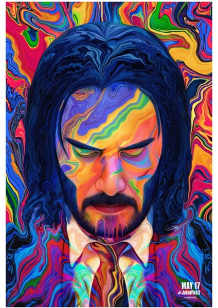 John Wick Chapter 3 - Parabellum (2019) 1 (Folyo / Afiş / Poster) 3956 ( 35 cm x 50 cm )