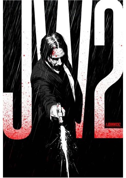 John Wick Chapter 2 (2017) 0007 (Folyo / Afiş / Poster) 3946 ( 35 cm x 50 cm )
