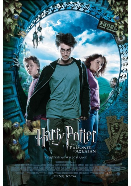 Harry Potter And The Prisoner Of Azkaban (2004) 0006 (Folyo / Afiş / Poster) 3429 ( 35 cm x 50 cm )