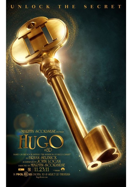 Hugo (2011) (Folyo / Afiş / Poster) 3658 ( 35 cm x 50 cm )