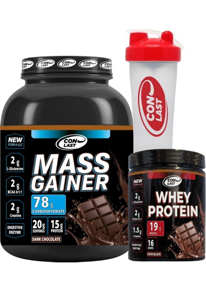 Mass Gainer 2000G Whey Protein Hediye Shaker