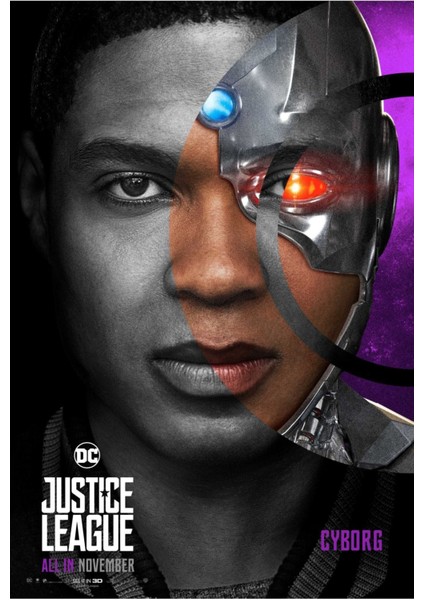 Justice League (2017) 7 ( Folyo ) - Afiş - POSTER-4077 ( 35 cm x 50 cm )