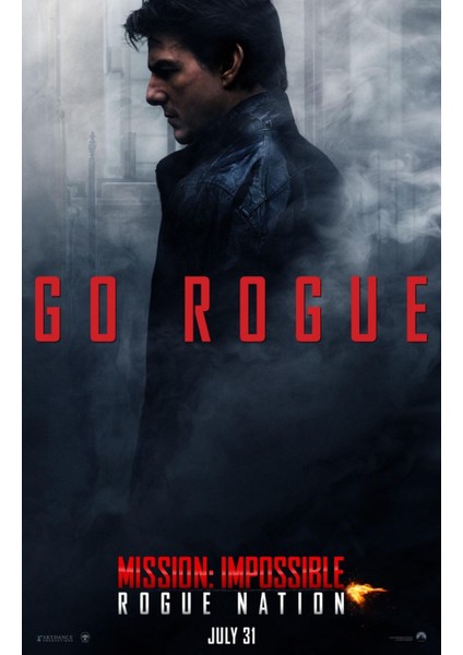 Mission Impossible - Rogue Nation (2015) 2 ( Folyo ) - Afiş - POSTER-4640 ( 35 cm x 50 cm )
