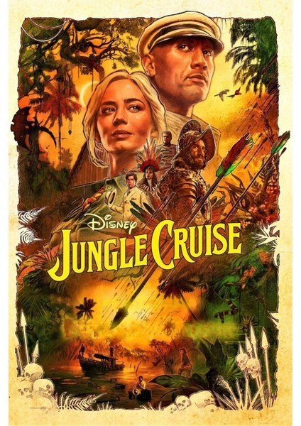 Jungle Cruise (2021) 3 ( Folyo ) - Afiş - POSTER-4038 ( 35 cm x 50 cm )