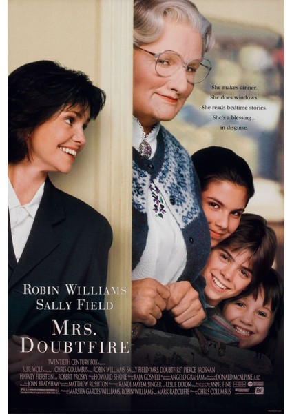 Mrs. Doubtfire (1993) 1 ( Folyo ) - Afiş - POSTER-4744 ( 35 cm x 50 cm )