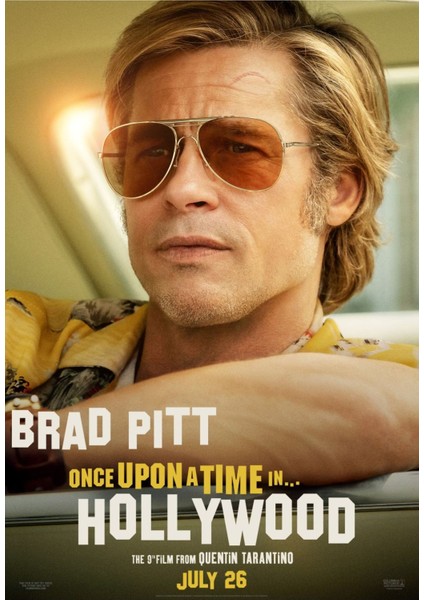 Once Upon A Time In Hollywood (2019) ( Folyo ) - Afiş - POSTER-4903 ( 35 cm x 50 cm )