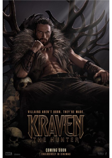 Kraven The Hunter (2024) 0002 ( Folyo ) - Afiş - POSTER-4207 ( 35 cm x 50 cm )