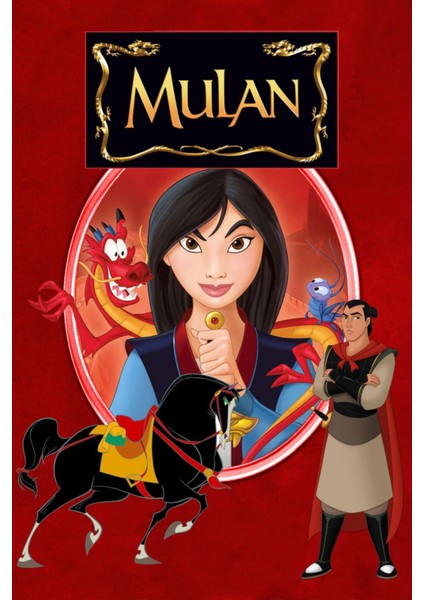 Mulan (1998) 3 ( Folyo ) - Afiş - POSTER-4758 ( 35 cm x 50 cm )