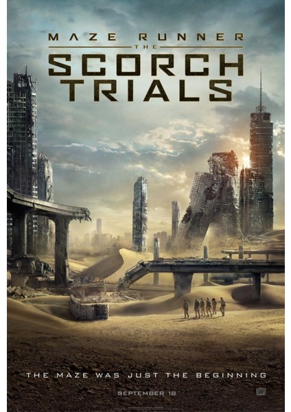 Maze Runner The Scorch Trials (2015) 6 ( Folyo ) - Afiş - POSTER-4529 ( 35 cm x 50 cm )