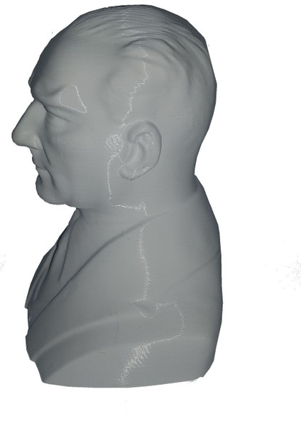 Beyaz Plastik Atatürk Heykeli Biblo 8 x 6 cm Özel Tasarım modelleri