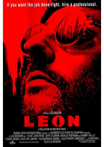 Leon The Professional (1994) 1 ( Folyo ) - Afiş - POSTER-4313 ( 35 cm x 50 cm )