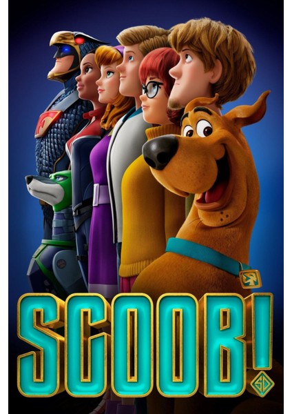 Scoob! (2020) Afiş - Poster ( Folyo ) - Afiş - POSTER-5614 ( 35 cm x 50 cm )