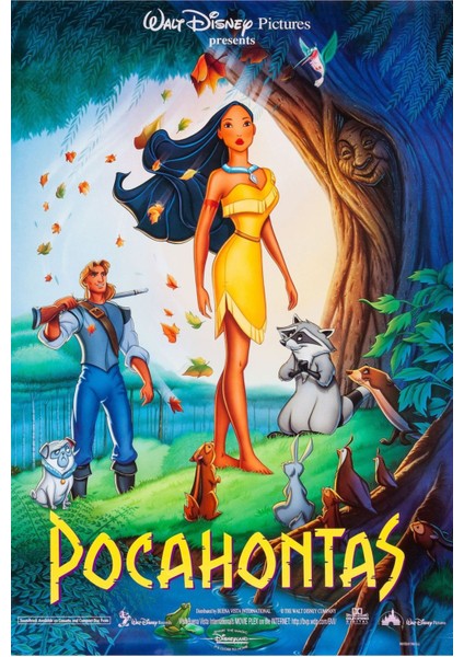 Pocahontas (1995) 2 ( Folyo ) - Afiş - POSTER-5120 ( 35 cm x 50 cm )