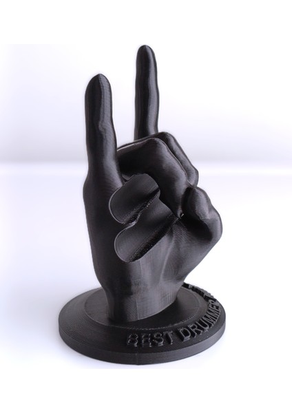 El Işareti Yapan (ROCK N ROLL) Baterist Baget Tutucu