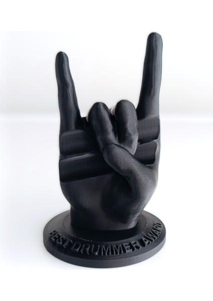 El Işareti Yapan (ROCK N ROLL) Baterist Baget Tutucu