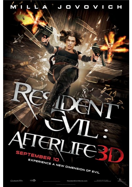 Resident Evil Afterlife (2010) Afiş - Poster ( Folyo ) - Afiş - POSTER-5399 ( 35 cm x 50 cm )