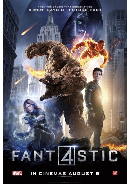 The Fantastic Four (2015) 1 (Folyo / Afiş / Poster) 6908 ( 35 cm x 50 cm )