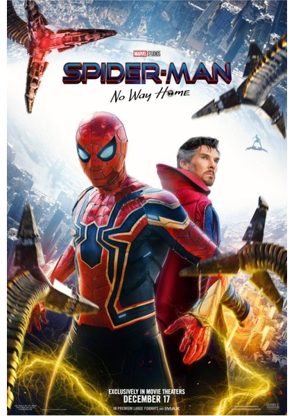 Spider-Man No Way Home (2021) 0010 (Folyo / Afiş / Poster) 5989 ( 35 cm x 50 cm )