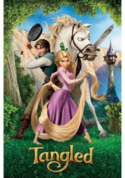 Tangled (2010) 0004 (Folyo / Afiş / Poster) 6349 ( 35 cm x 50 cm )