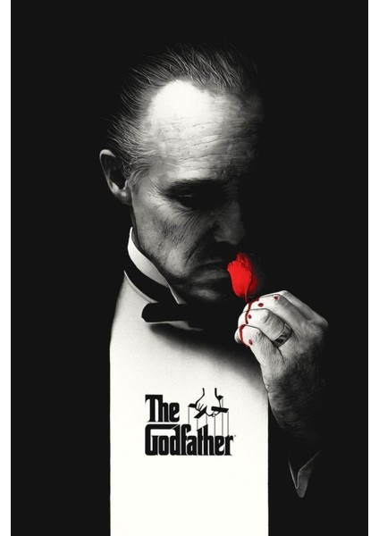 The Godfather (1972) (Folyo / Afiş / Poster) 7023 ( 35 cm x 50 cm )