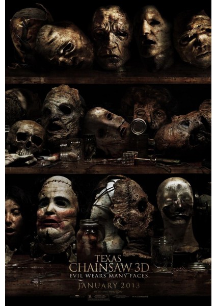 Texas Chainsaw 3D (2013) (Folyo / Afiş / Poster) 6470 ( 35 cm x 50 cm )