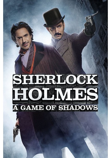 Sherlock Holmes A Game Of Shadows (2011) 1 (Folyo / Afiş / Poster) 5710 ( 35 cm x 50 cm )