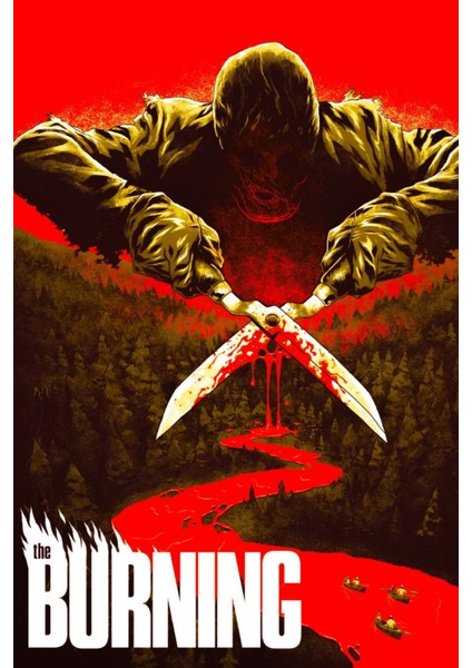 The Burning (1981) (Folyo / Afiş / Poster) 6676 ( 35 cm x 50 cm )