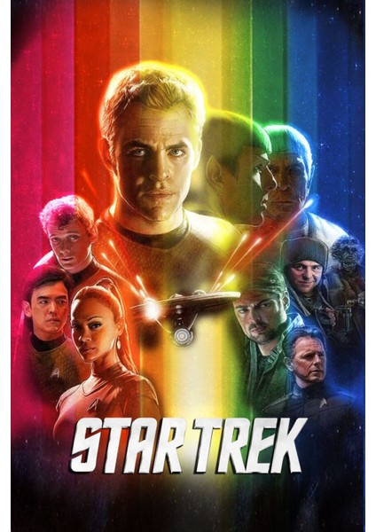 Star Trek (2009) 2 (Folyo / Afiş / Poster) 6024 ( 35 cm x 50 cm )