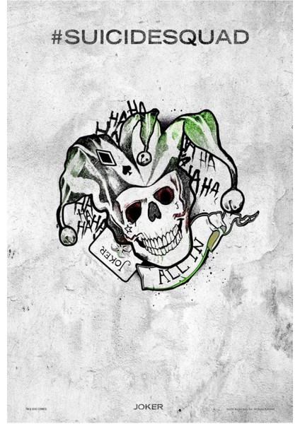 Suicide Squad (2016) 44 (Folyo / Afiş / Poster) 6275 ( 35 cm x 50 cm )