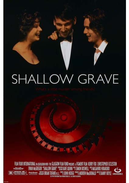 Shallow Grave (1994) (Folyo / Afiş / Poster) 5696 ( 35 cm x 50 cm )