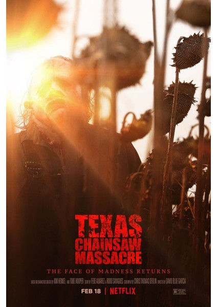 Texas Chainsaw Massacre (2022) (Folyo / Afiş / Poster) 6472 ( 35 cm x 50 cm )