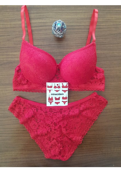 Destekli Dolgulu Sütyen Külot Takım