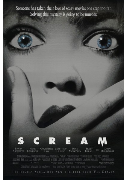 Scream (1996) 1 (Folyo / Afiş / Poster) 5633 ( 35 cm x 50 cm )